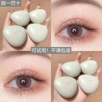 novo monochrome eye shadow glitter Sparkling Powder pearlescent matte sequins pebbles small plate eyeshadow plate ins Super fire