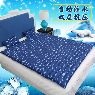 Single double water cushion household water mat inflatable water injection dual-purpose ice mattress student dormitory cooling pad mat