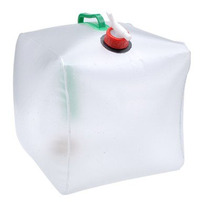 Outdoor family portable large capacity kettle 20L folding kettle PVC plastic bucket water bag water storage bag Outdoor