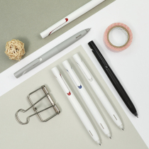 Japan Stationery Awards Japan zebra zebra gel pen jjjz66 quick dry low center of gravity vibration reduction press type blen ballpoint pen black red and blue 0 5 simple pen holder sign pen 0 5 macaron color