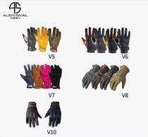 Alien Snail V5V6V7V8V9V10 Gloves Retro Goat Moto punching for spring and summer Anti-fall Touch Screen men and women riding