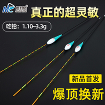 Canfishing Niu light mouth small broken mesh crucian carp drift high sensitive nano-float and rough and striking fish rafting suit complete