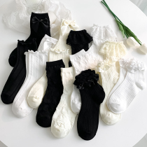 jk socks children lovely day department summer slim college wind lolita mary rare white lace lace socks girl