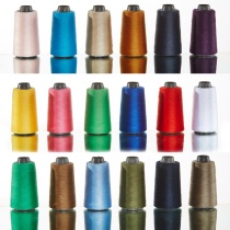 Color black and white sewing thread Household clothing shirt line 402 thin line High-speed lock edge line Pagoda sewing machine thread