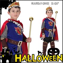 Halloween cosplay Costume Christmas Children Mask Ball Prince Performance Costume Children Prince Charming