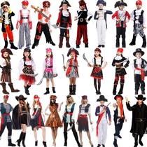Halloween Childrens Performance Costume Young Children Pirate Princess Costume to serve Jack Captain Christmas pro-dress