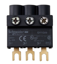 GV1G09 Schneider terminal block is suitable for TeSys GV2TeSysD and T pole top wiring