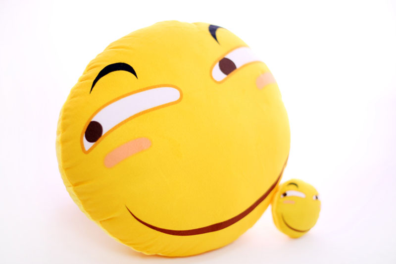 滑稽脸表情抱枕