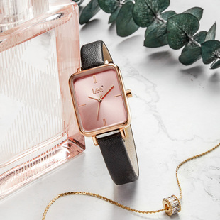 lee手表女细带小表盘简约潮流小众ins风手表小绿表女学生手表f193