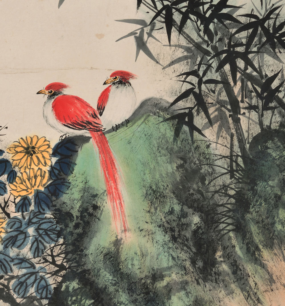 黎雄才 花鸟 - 阿里拍卖