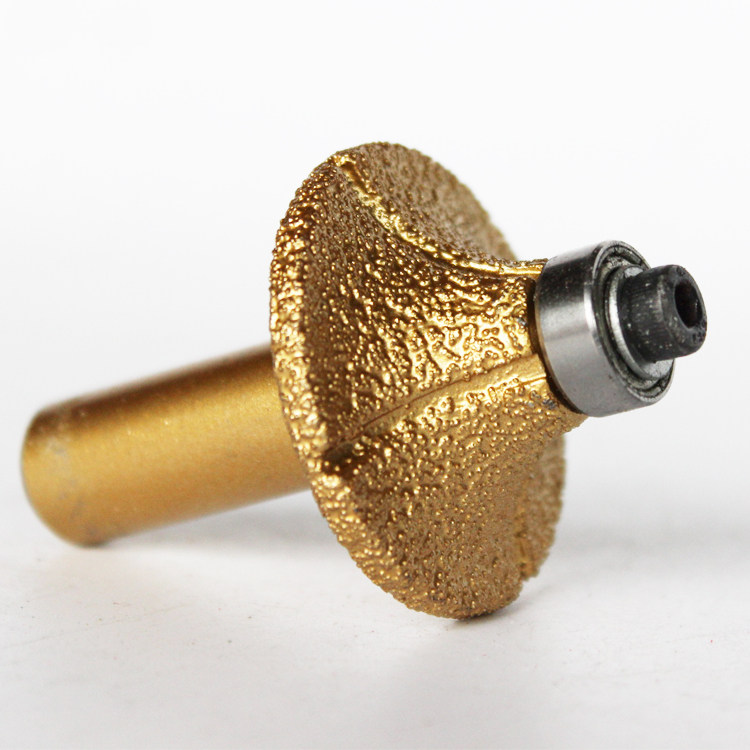 钎焊金刚石圆角刀 大理石修边磨头 陶瓷石英石修边锣刀 石材刀头