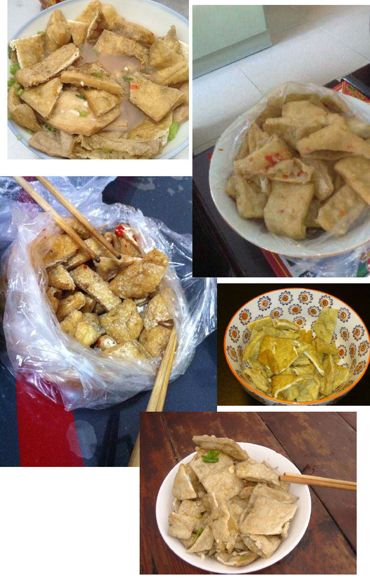 植物发酵江苏特产零食东台小吃正宗臭豆腐臭干 生胚100片现做包邮