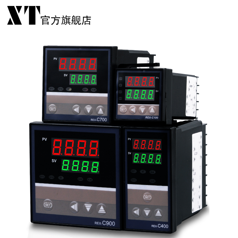 xt intelligent pid temperature control instrument rex-c100 400 700 digital thermometer thermostat switch