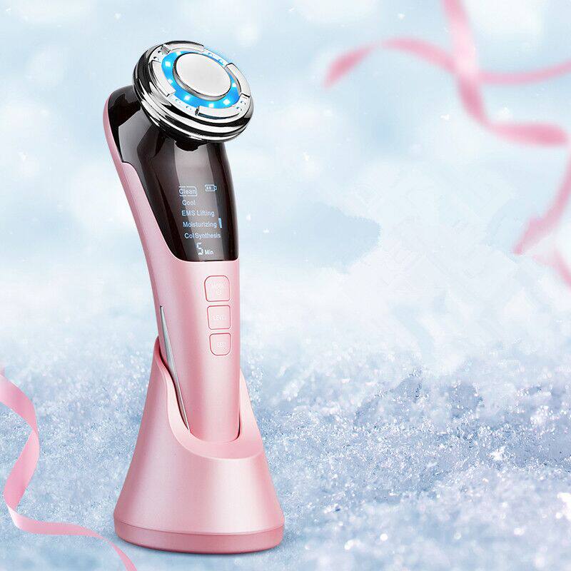 李佳琪推荐红蓝光美容仪器家用脸部导入仪洁面琦微电流清洁按摩