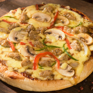 西厨贝可冷冻披萨半成品家用速加热即食空气炸锅配料6英寸