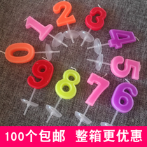 Creative Digital Candles Large Individually Wrapped Candles Childrens Birthday Cake Baking Decorative Candles