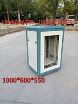 Cabinet 1 meter 18U standard 19 inch blue and white ordinary network exchange cabinet economy 1 2 meters 1 6 meters Wuhan