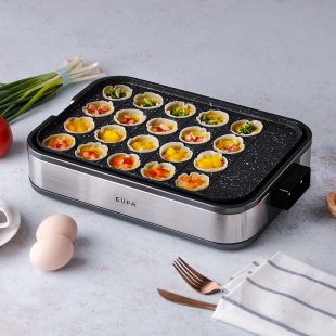 tsann kuen octopus cherry balls machine electric commercial stall to make takoyaki tools bakeware household multi-function pot