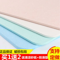 Natural diatom mud foot pad waterproof bathroom bathroom non-slip large thickened household diatomite absorbent pad custom
