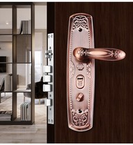 Golden pin atomic security door lock super c lock core 304 stainless steel lock face panel handle three-piece door lock