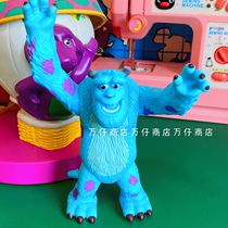 Wanzai shop Monster Monster University Sullivan handmade tabletop ornaments furry monster doll toy model