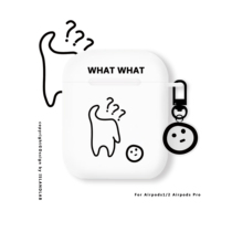 Minimalist creative airpods1 2 generation protective sleeves apply Apple pro3 generation headphone shell soft niche 12 transparent