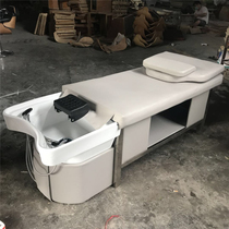 Thai shampoo bed beauty bed Barber Shop New flush massage hair treatment Hall shampoo bed
