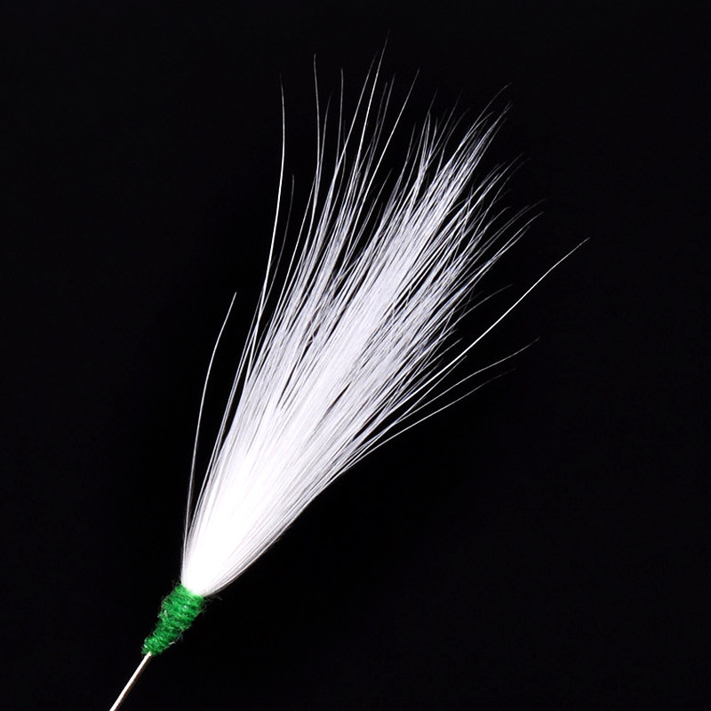 唐艺彩专业银针鹤毛棒 采耳工具鸡毛白鹤毛 挖耳朵扫掏耳勺 包邮