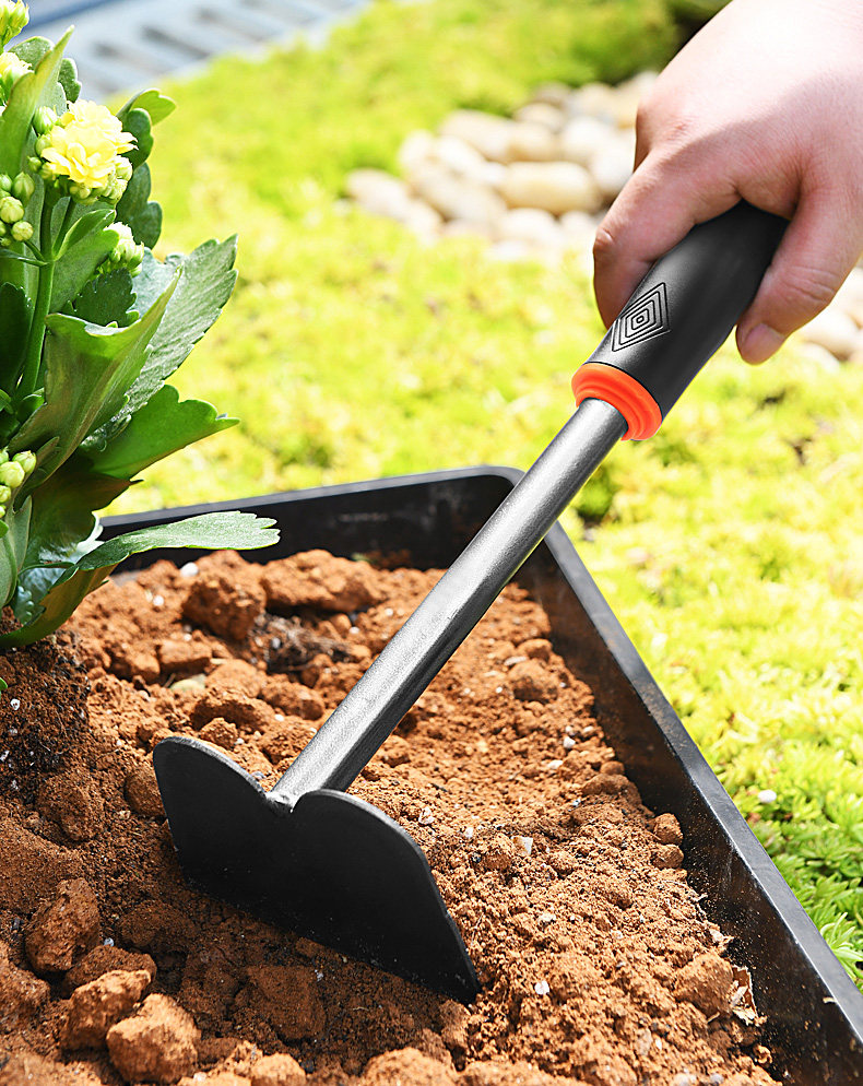 艾瑞泽园艺工具小铲子种花养花家用盆栽铁铲农用赶海神器种菜耙子