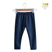 1 8 yue-4-year-old export girls leggings baby girl slim pants feet children outer wear stretchy pants