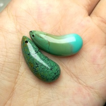 120 12 Bi Indigo Zhushan raw mine turquoise live room selection materials bargaining support customization