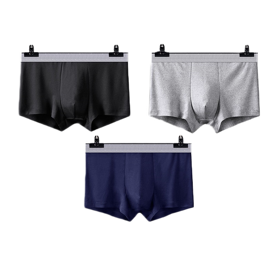 LY Zhenweis men's clothing 2025 spring new style men's comfortable breathable versatile micro-elastic underwear (3 pieces)
LY Zhenweis men's clothing 2025 spring new style men's comfortable breathable versatile micro-elastic underwear (3 pieces)
