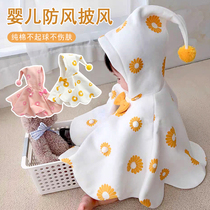 Baby cloak autumn winter clothes newborn baby girl out cloak warm Princess cute lace girl jacket