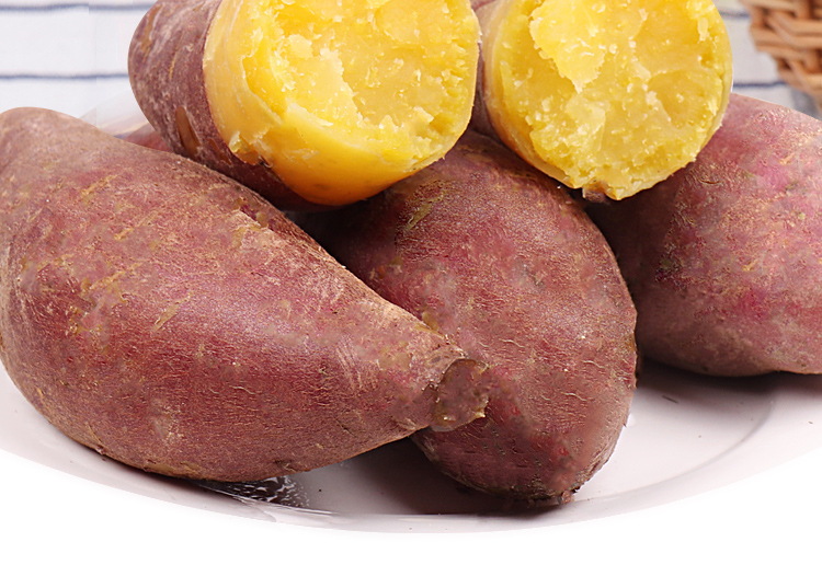 板栗红薯新鲜农家自种山芋蜜薯5斤山东超甜黄心糖心地瓜番薯沙地_精打