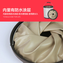 Car bucket portable car wash bucket car folding bucket 10L thickened outdoor fishing storage bucket