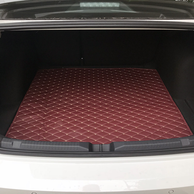 2018款大众朗逸plus尾箱垫 改装专用大全包围皮革后备箱垫内饰