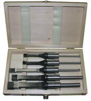 Ninggan 5 sets of monument drill bits The square hole drill bit is equipped on the square tenon machine with a tenon drill eye tenon knife