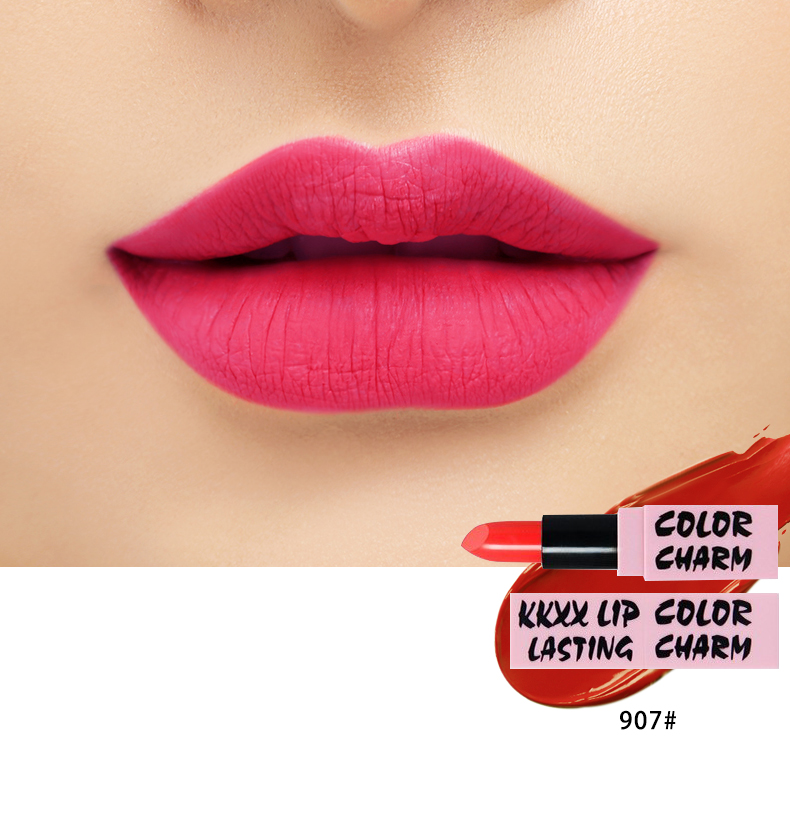 KKXX口红持久保湿非不 脱色掉色唇膏韩国咬唇