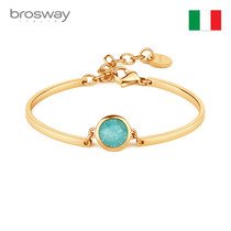 brosway European and American brands light luxury fashion simple Swarovski element fine bracelet female bracelet Female jewelry gift