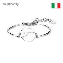 brosway Europe and the United States light luxury jewelry temperament fashion simple silver twelve constellation bracelet bracelet female send girlfriend