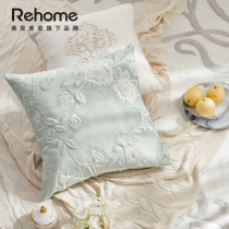 Meike Meijia rehome decorative square pillow waist pillow cushion cotton square pillow sofa pillow