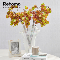 Meikemeijia rehome single flower eucalyptus fruit single wind grass simulation flower decoration home decoration