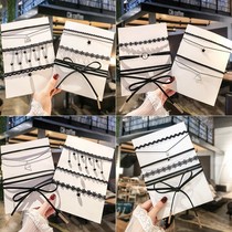 2021 Joker Strappings worn on the neck in the summer lace neck collar collars to cover the scar choker