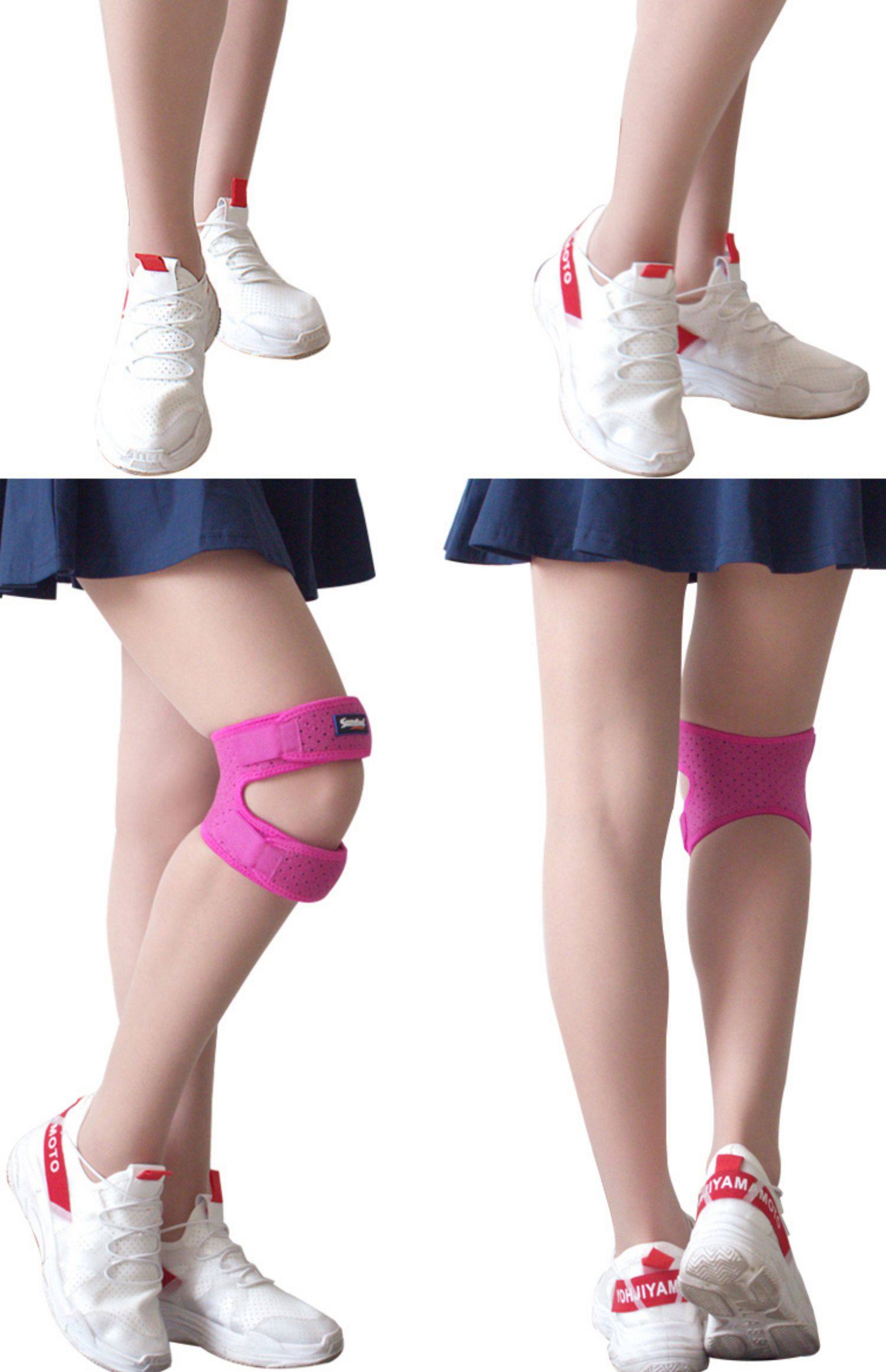 髌骨带运动护膝女士专用半月板保护损伤关节固定夏季跑步膝盖护具