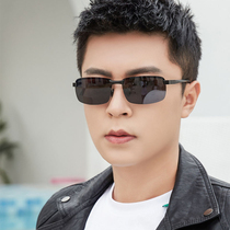 2021 New Polarized Sunglasses Mens Sunglasses Trend Glasses Day And Night Dual-use Chic Driving Special Driving Mirror