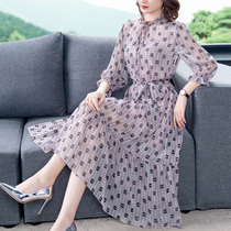New age-reducing suit Western style two-piece set Middle-aged temperament young mother summer dress 40-year-old 30 womens dress