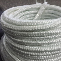 550 ℃ High temperature furnace door seal fiberglass fiberglass rope without asbestos absorption hot pot alcohol core