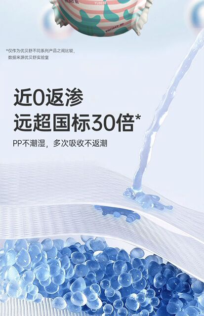 优贝舒小彩裤超薄透气拉拉裤男女宝宝专用纸尿裤婴儿尿不湿一体裤_爱