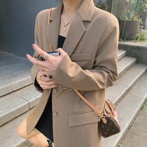 Light Extravagant Suit Jacket Woman Spring Autumn Season 2022 New Autumn Clothing Superior Blouse Design Sensation Little Western Suit