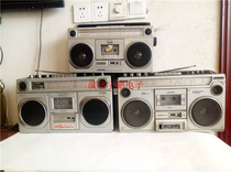 Old collection machine handheld tape recorder old fashioned card with old objects second-hand Cultural Revolution antique old nostalgia not to be used